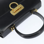 Salvatore Ferragamo Gancini Convertible Top Handle Bag Leather Mini - image 7
