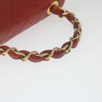 Chanel Vintage Square Chain Handle Flap Bag Quilted Lambskin Mini - image 19