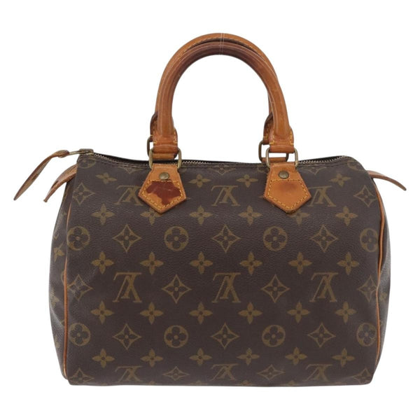 Louis Vuitton Speedy Handbag Monogram Canvas 25