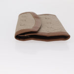 Christian Dior Vintage Honeycomb Flap Wallet Coated Canvas Long - image 4