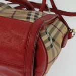 Burberry Pilgrim Satchel Haymarket Coated Canvas - image 13