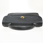 Bally Vintage Handbag Quilted Leather - image 8