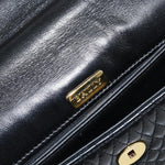 Bally Vintage Handbag Quilted Leather - image 6