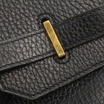 Hermes Birkin Handbag Black Ardennes with Gold Hardware 35 - image 7