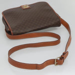 Celine Vintage Macadam Shoulder Bag Canvas and Leather - image 7