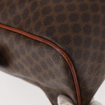 Celine Vintage Macadam Handbag Canvas and Leather - image 11