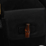 Gucci Vintage Bamboo Backpack Suede and Leather - image 13