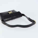 Salvatore Ferragamo Vala Shoulder Bag Embossed Leather - image 7