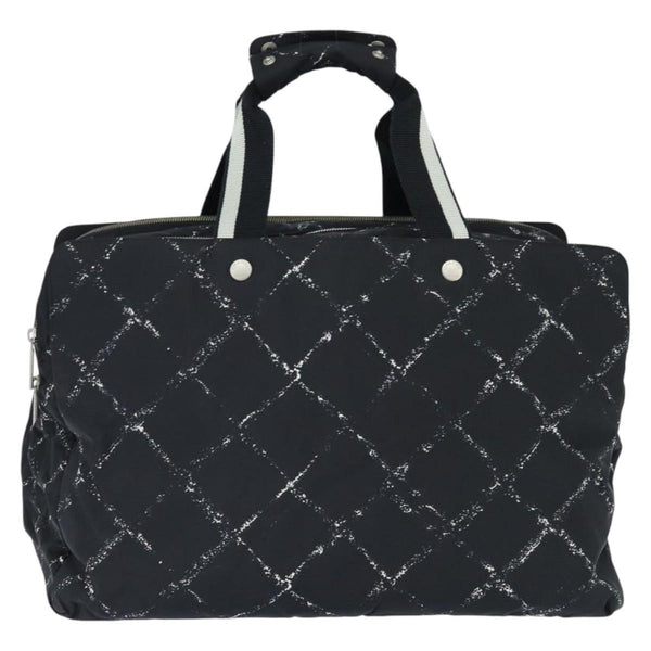 Chanel Travel Line Boston Bag Printed Nylon Small - image 1