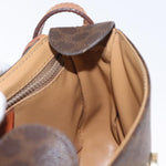 Celine Vintage Macadam Shoulder Bag Canvas and Leather - image 17
