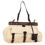 Salvatore Ferragamo Gancini handbag Leather - image 18