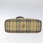 Burberry Top Handle Tote Haymarket Coated Canvas Medium - image 14