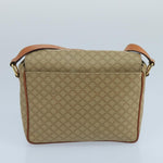Celine Vintage Macadam Circle Logo Shoulder Bag Canvas and Leather - image 2