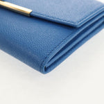 Salvatore Ferragamo Gancini Flap Continental Wallet Leather Long - image 9