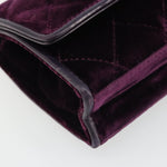 Chanel Wallet on Chain Quilted Velvet - image 11