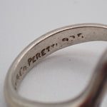 Tiffany & Co. Elsa Peretti Open Heart Ring Silver 925 - image 8