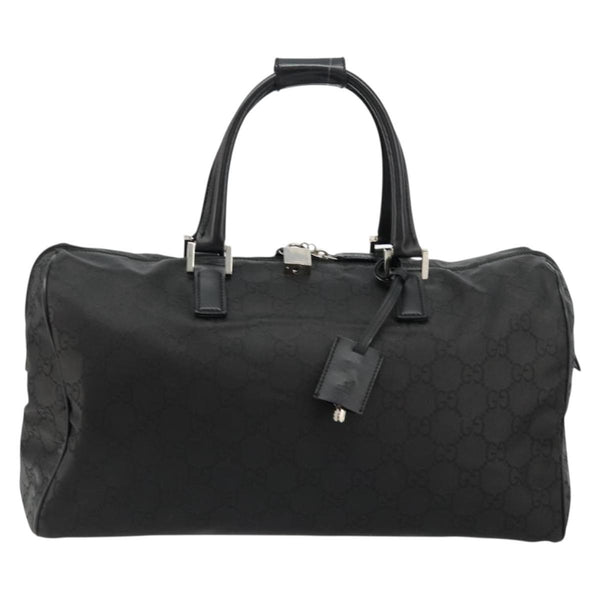 Gucci Duffle Bag Jumbo GG Embossed Leather Small