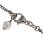 Chanel Vintage CC Pendant Long Necklace Metal - image 4