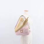Salvatore Ferragamo Gancini Shoulder Bag Canvas - image 14