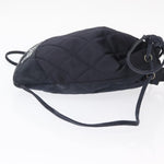 Chanel Vintage Drawstring Backpack Quilted Satin with Suede Medium - image 3