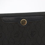 Christian Dior Vintage honeycomb clutch Canvas - image 11