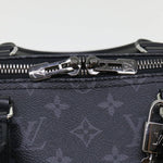 Louis Vuitton Keepall Bandouliere Bag Monogram Eclipse Split Canvas 50 - image 13