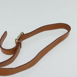 Celine Vintage Macadam Circle Logo Shoulder Bag Canvas and Leather - image 19