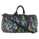 Louis Vuitton Keepall Bandouliere Bag Limited Edition Foliage Monogram Eclipse 50 - image 18