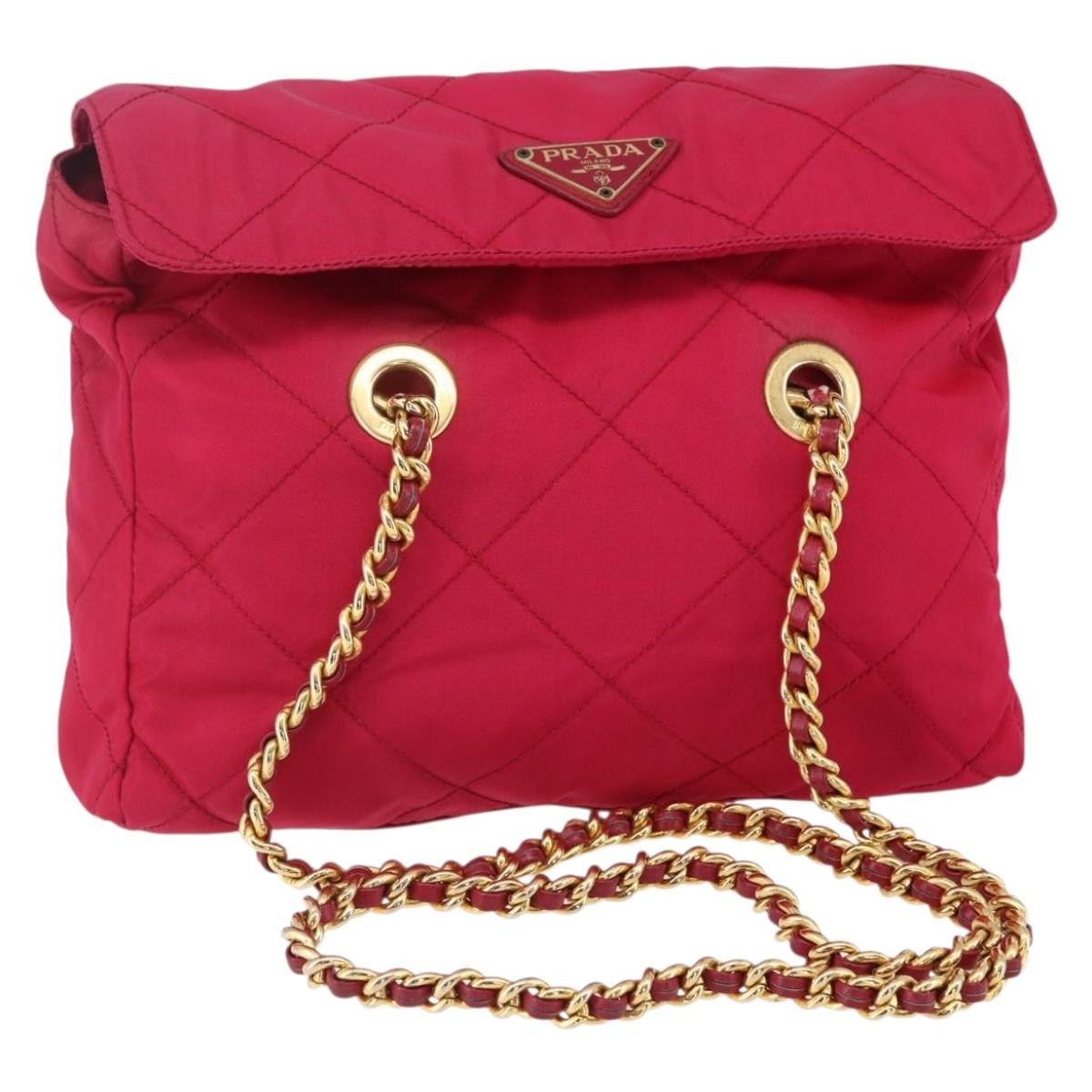 Prada Re-Edition 1995 Chain Tote Quilted Re-Nylon Small - image 1