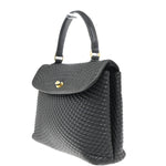 Bally Vintage Handbag Quilted Leather - image 3