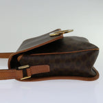 Celine Circle Logo Shoulder Bag Canvas - image 4