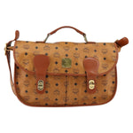 MCM Visetos Shoulder bag Canvas and Leather - image 18