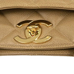 Chanel Vintage CC Lock Pocket Tote Quilted Caviar Small - image 9
