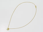 Tiffany & Co. Heart Pendant Necklace 18K Yellow Gold with Diamonds Extra Mini - image 2