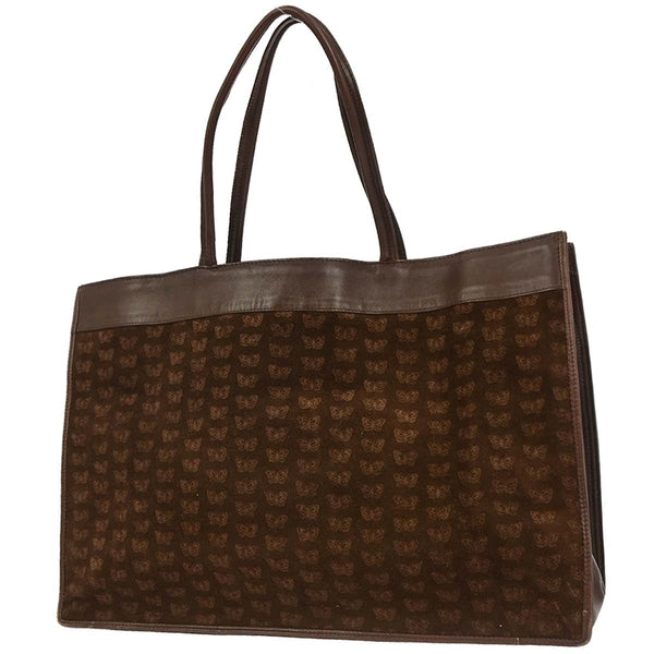 Bottega Veneta Butterfly Handle Tote Suede