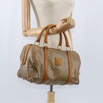 Celine Vintage Duffle Bag Macadam Coated Canvas Medium - image 14
