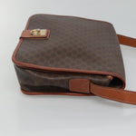Celine Vintage Macadam Shoulder Bag Canvas and Leather - image 3