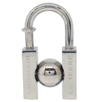 Hermes LHomme Peut Embellir La Terre Cadena Lock Charm Metal - image 2