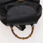 Gucci Vintage Bamboo Backpack Leather - image 8