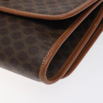Celine Vintage Macadam Shoulder Bag Canvas and Leather - image 9