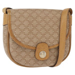 Celine Vintage Macadam Shoulder Bag Canvas and Leather - image 15