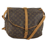 Louis Vuitton Saumur Handbag Monogram Canvas 35 - image 17