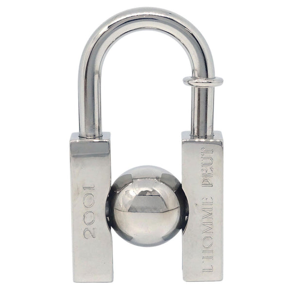 Hermes LHomme Peut Embellir La Terre Cadena Lock Charm Metal - image 1