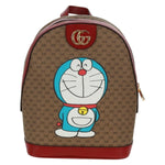 Gucci Doraemon Zip Backpack Printed Mini GG Coated Canvas - image 1