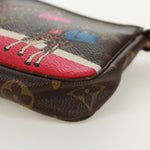 Louis Vuitton Pochette Accessoires Limited Edition Christmas Animation Monogram Canvas Mini - image 14