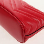 Gucci GG Marmont Pochette Shoulder Bag Matelasse Leather Small - image 12