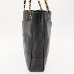 Chanel Vintage CC Chain Tote Caviar Large - image 3