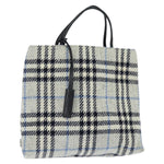 Burberry Nova Check Handbag Tweed - image 1