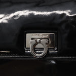 Salvatore Ferragamo Gancini Chain Shoulder bag Patent leather - image 12