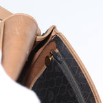 Christian Dior Vintage Honeycomb Flap Crossbody Bag Canvas and Leather - image 12